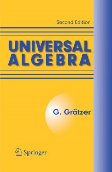 Universal algebra