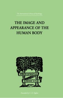 The Image and Appearance of the Human Body