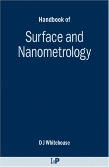 Handbook of surface and nanometrology