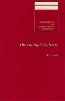 The isotropic universe: an introduction to cosmology
