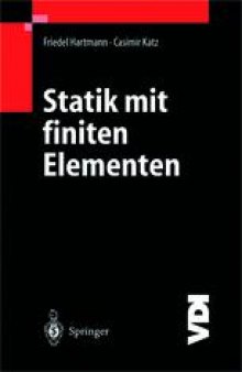 Statik mit finiten Elementen