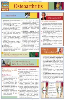 Osteoarthritis Quick Reference Guide (Quick Study Health)