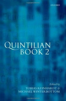 Quintilian Institutio Oratoria: Book 2 (Bk. 2)  