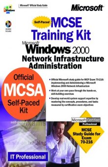 MCSE Training Kit Microsoft Windows 2000: Network Infrastructure Administration