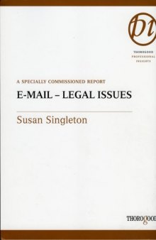 E-Mail--Legal Issues, Second Edition 