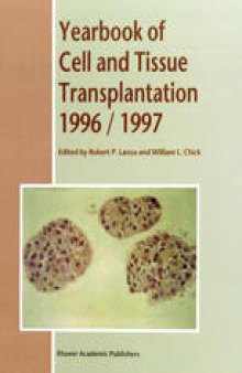 Yearbook of Cell and Tissue Transplantation 1996–1997