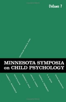Symposia on Child Psychology, Volume 7
