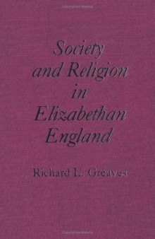 Society and Religion in Elizabethan England