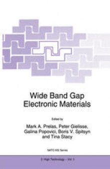 Wide Band Gap Electronic Materials