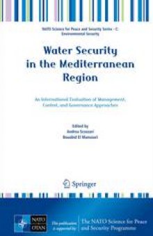 Water Security in the Mediterranean Region: An International Evaluation of Management, Control, and Governance Approaches