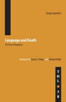 Language and Death: The Place of Negativity  