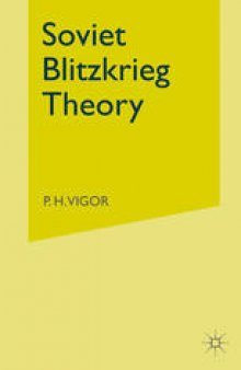 Soviet Blitzkrieg Theory