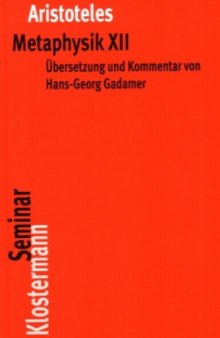 Metaphysik XII (Klostermann-Texte Philosophie)