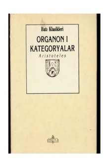 Organon I, Kategoryalar  