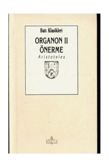 Organon II, Önerme  