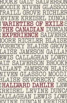 Varieties of Exile: The Canadian Experience