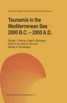 Tsunamis in the Mediterranean Sea 2000 B.C.–2000 A.D.