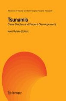 Tsunamis: Case Studies and Recent Developments