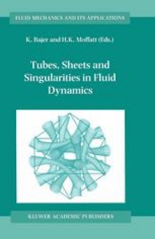 Tubes, Sheets and Singularities in Fluid Dynamics: Proceedings of the NATO RAW held in Zakopane, Poland, 2–7 September 2001, Sponsored as an IUTAM Symposium by the International Union of Theoretical and Applied Mechanics