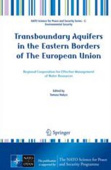Transboundary Aquifers in the Eastern Borders of The European Union: Regional Cooperation for Effective Management of Water Resources