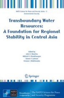 Transboundary Water Resources: A Foundation for Regional Stability in Central Asia