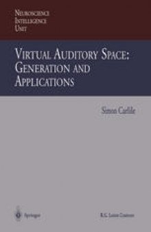 Virtual Auditory Space: Generation and Applications