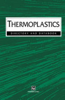 Thermoplastics: Directory and Databook