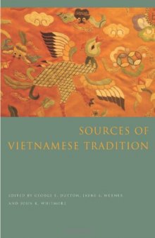 Sources of Vietnamese tradition