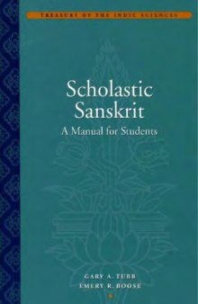 Scholastic Sanskrit : a handbook for students