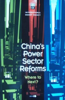 China's Power Sector Reforms: Where to Next?