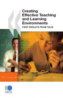 Oecd Teaching and Learning International Survey (Talis): Initial Report