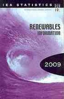 Renewables Information 2009