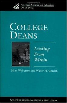 College Deans: Leading From Within