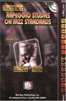 Mel Bay Guitar Arpeggio Studies on Jazz Standards
