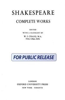 William Shakespeare - Complete Works