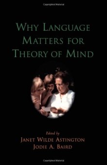 Why language matters for theory of mind