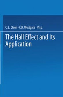 The Hall Effect and Its Applications