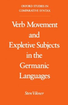 Verb Movement and Expletive Subjects in the Germanic Languages
