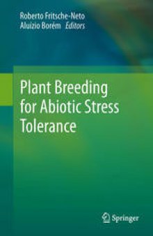 Plant Breeding for Abiotic Stress Tolerance