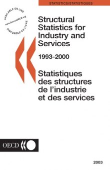 Structural Statistics for Industry and Services, 1993-2000