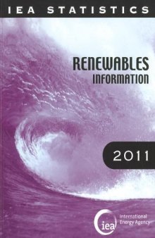 Renewables Information 2011  (IEA Statistics) 