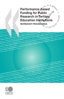 Performance-based Funding for Public Research in Tertiary Education Institutions Workshop Proceedings