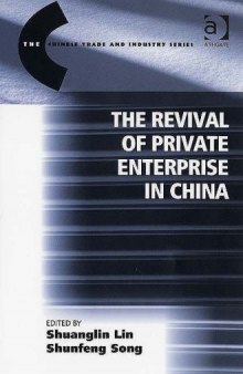 The Revival of Private Enterprise in China (The Chinese Trade and Industry Series)