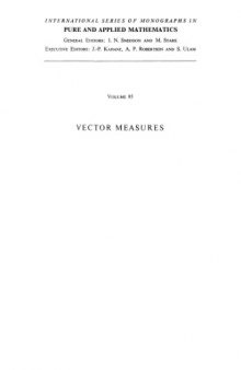 Vector measures