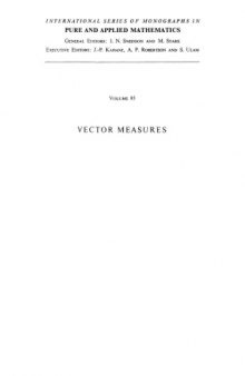 Vector measures