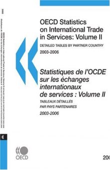 OECD Statistics on International Trade in Services 2008, Detailed Tables by Partner Country