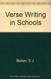 Verse Writing in Schools