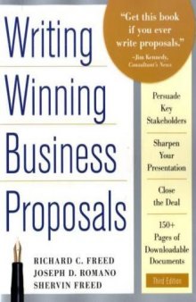 Writing Winning Business Proposals