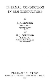 Thermal Conduction in Semiconductors