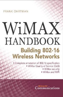 WiMAX Handbook - Building 802-16 Wireless Networks